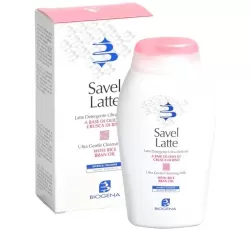 Молочко очищающее с рисовыми отрубями / SAVEL LATTE / Biogena