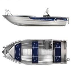 Моторные алюминиевые лодки и катера Linder