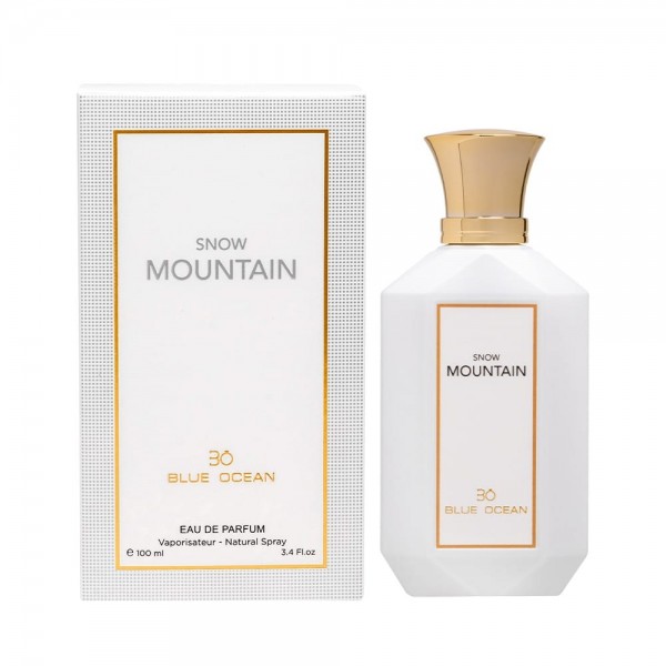 Blue Ocean Snow Mountain: Чарівність природи в одному кадрі