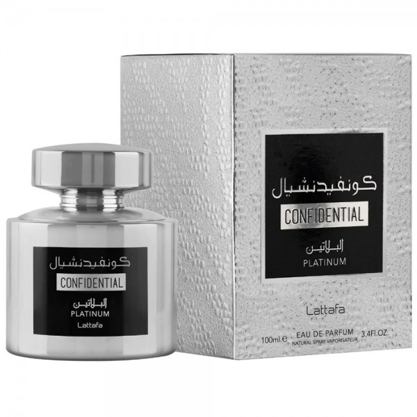Lattafa Confidential Platinum Тестер чоловіча парфумована вода