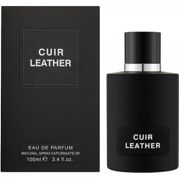 Fragrance World Cuir Leather: Чоловіча парфумована вода для справжніх гурманів запахів