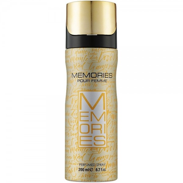 Жіночий дезодорант Fragrance World Memories pour Femme 200мл