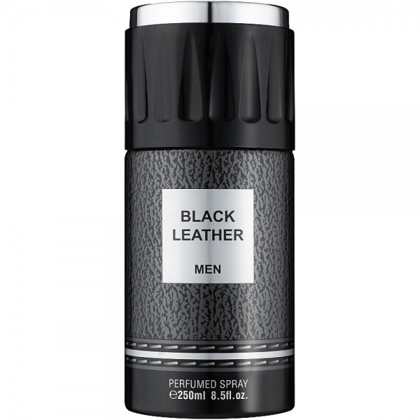 Fragrance World Black Leather: Чоловічий дезодорант 250мл