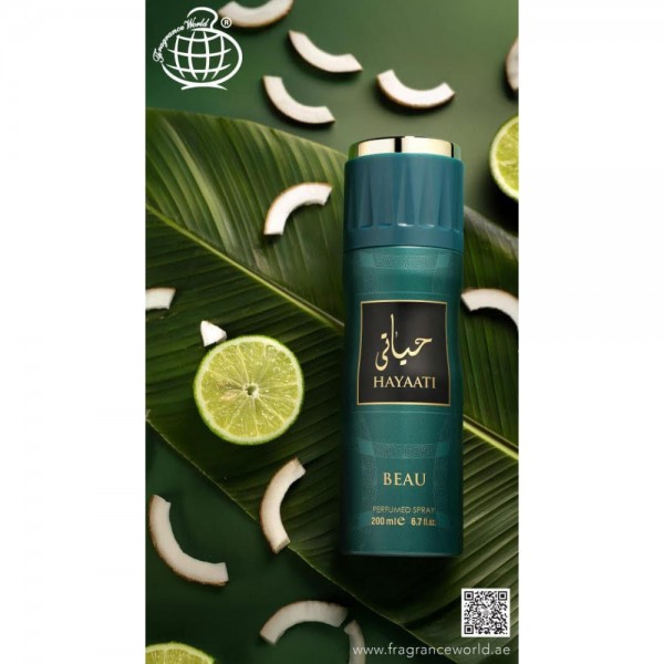 Fragrance World Hayaati Beau дезодорант 200 мл - свіжість та елегантність у кожному спреї