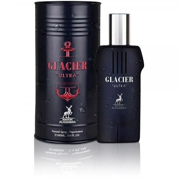 Al Hambra Glacier Ultra: Чоловіча парфумована вода, що вражає свежістю.