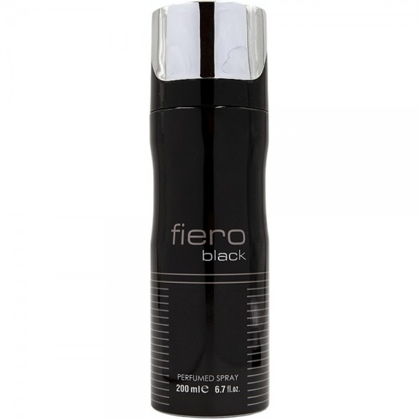 Fragrance World Fiero Black: Чоловічий дезодорант 200 мл