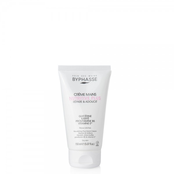Byphasse Nourishing Plus: Зволожуючий крем для рук для відновлення та м'якості