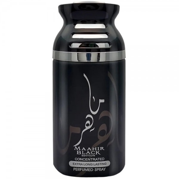 Lattafa Maahir Black Edition парфумований дезодорант 250мл