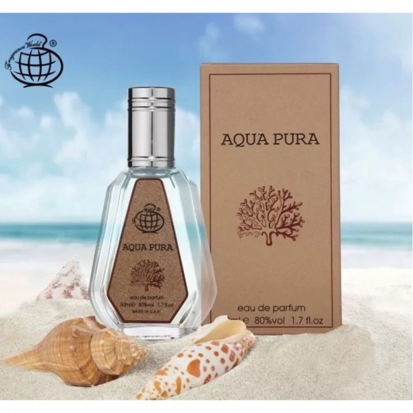 Fragrance World Aqua Pura 50мл – Свежість і елегантність у кожному сприскуванні