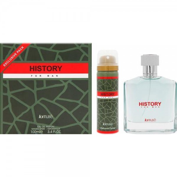 La Muse History набір парфумована вода 100мл + дезодорант 50мл