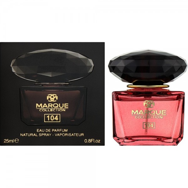 Fragrance World Marque Collection №104 - Жіноча Парфумована Вода Versace Crystal Noir 25мл