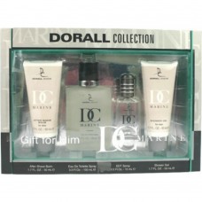Dorall Collection DC Marine набор (Туалетная вода (100мл) + Туалетная вода (15мл) + Бальзам после бритья (50мл
