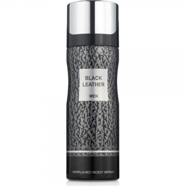 Fragrance World Black Leather: Чоловічий дезодорант 200мл