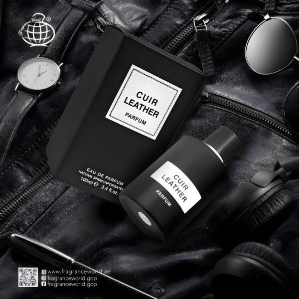 Fragrance World Cuir Leather Parfum для справжніх чоловіків