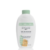 Byphasse Боді Плезир Гель для душу 600мл Евкаліпт та Бергамот