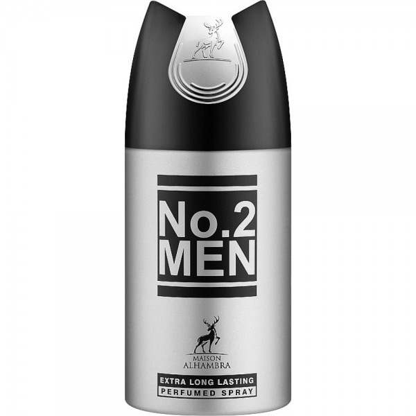 ALHAMBRA No 2 чоловічий дезодорант 250мл - свіжість і стиль у кожному душі