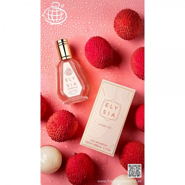 Fragrance World Elysia Lychee Fizz 50мл: Свіжість та фруктова елегантність