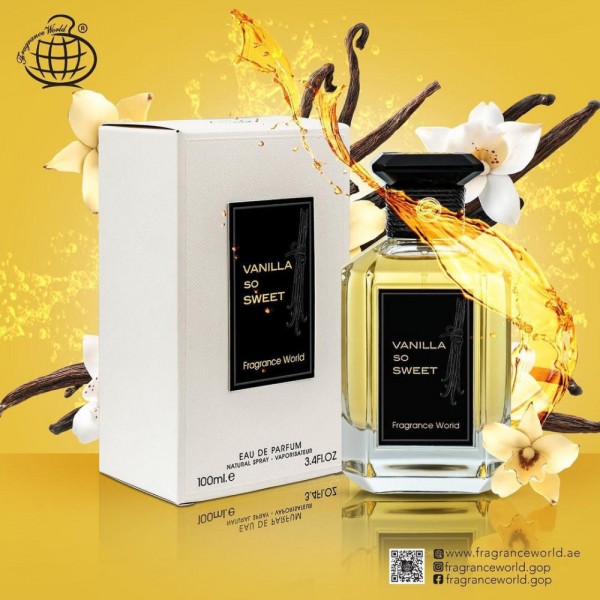 Fragrance World Vanilla So Sweet: Неперевершена жіноча парфумована вода