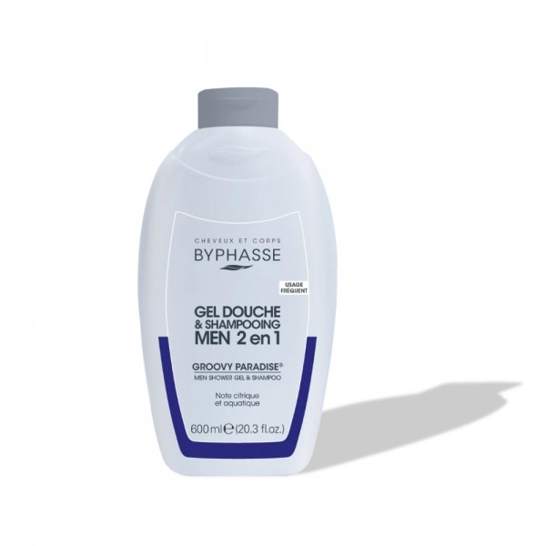 Byphasse Боді Гель-Шампунь для душу Хвилюючий рай – для справжніх чоловіків!