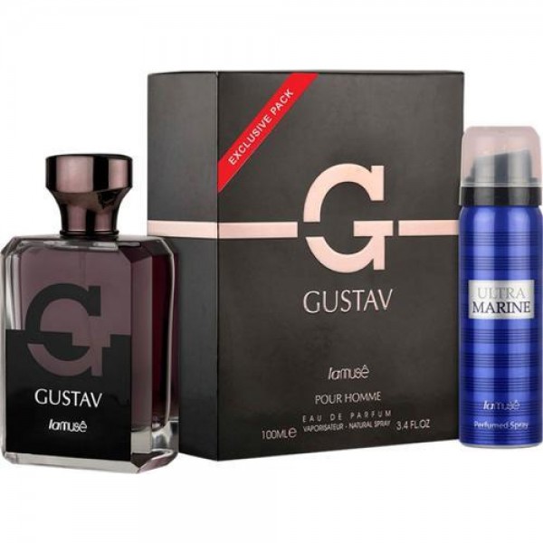 La Muse Gustav набір (Парфумована вода 100мл+ Дезодорант 50мл)