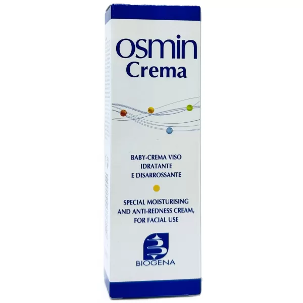 Крем успокаивающий для чувствительной кожи лица и снятия покраснений / Osmin CREMA / Biogena