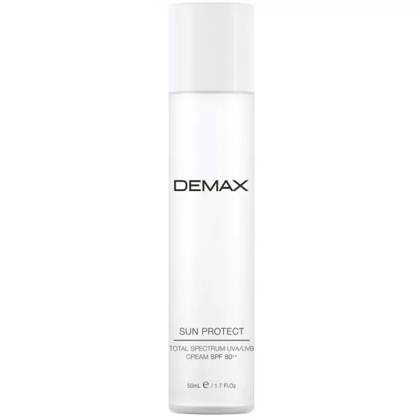 Солнцезащитный водостойкий крем увлажнитель SPF 80 / Demax