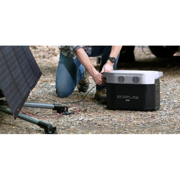 Комплект энергонезависимости EcoFlow PowerStream – микроинвертор 600W + зарядная станция Delta Max 2000