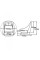 Кресло Eastsun MI-SD51 система flip-up 184151-5013