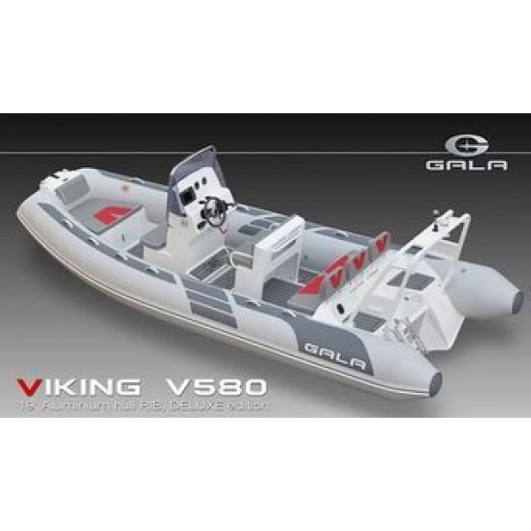 Крейсерский RIB Kolibri Gala Viking V580: стиль и мощь на воде