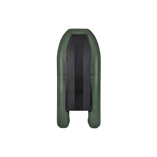 Parsun Air 340 Green — зелёная лодка со сплошным аэрдеком на днище