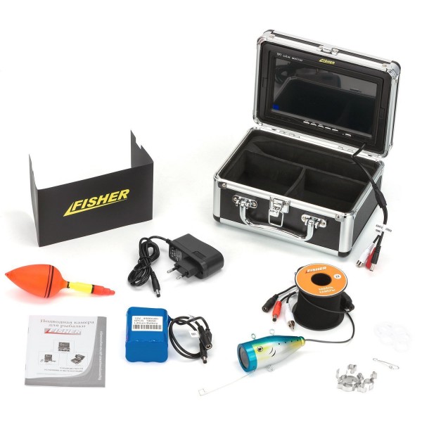 Подводная камера Fisher CR110-7S camera new кабель 30 м