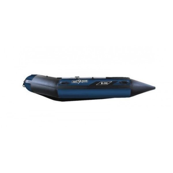 Синяя надувная лодка AquaStar K-390