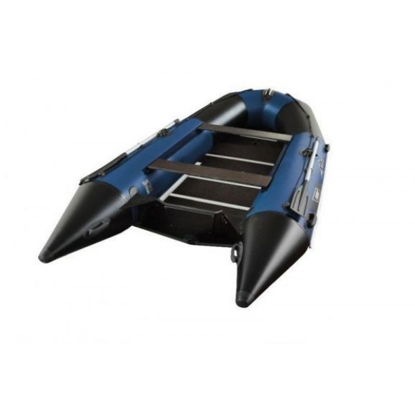 Синяя надувная лодка AquaStar K-390
