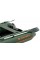 Надувная лодка Колибри КМ-260Д Профи (Kolibri KM-260D Профи) — моторная килевая слань-книжка, зелёная