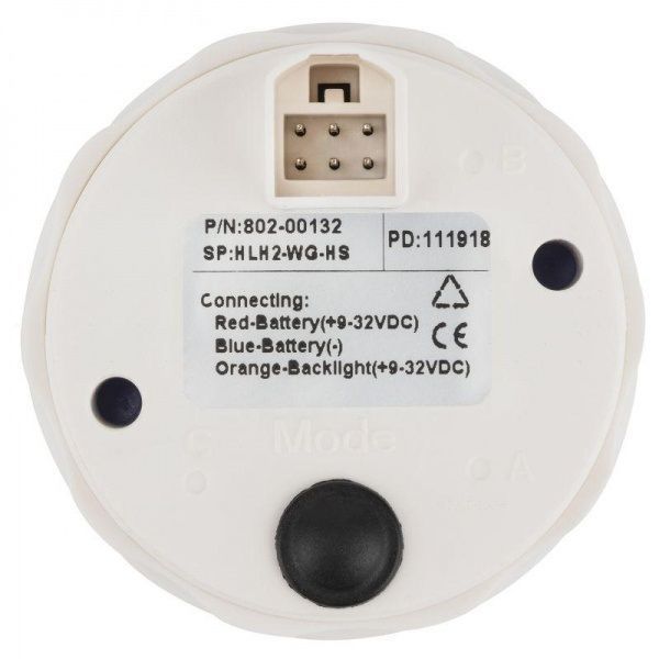 Счетчик моточасов ECMS белый HLH2-WG-HS (802-00132)
