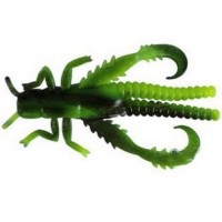 Силікон Big Bite Baits Bug Series Hopper Black/Opaque Chart 10 шт (1838.02.13)