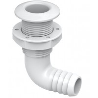 Сливной штуцер угловой Seaflo SFTH1 5/8”, белый (SFTH1-0625-02)