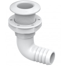 Сливной штуцер угловой Seaflo SFTH1 5/8”, белый (SFTH1-0625-02)