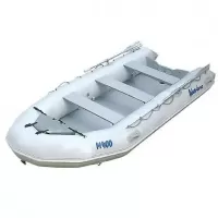 Надувная лодка Adventure Master II М-400 (светло-серая)