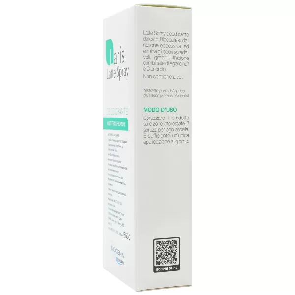Антиперспирант-дезодорант / LARIS SPRAY / Biogena