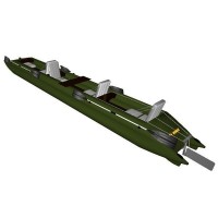 Байдарка каркасно-надувна Boathouse Stream 675