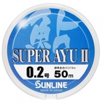Лісочка Sunline Super Ayu II 50 м HG #0.2 0.074 мм 0.5 кг (1658.03.39)