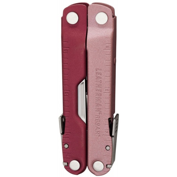 Мультитул Leatherman Rebar Heathered Cranberry, нейлоновый чехол (833317)