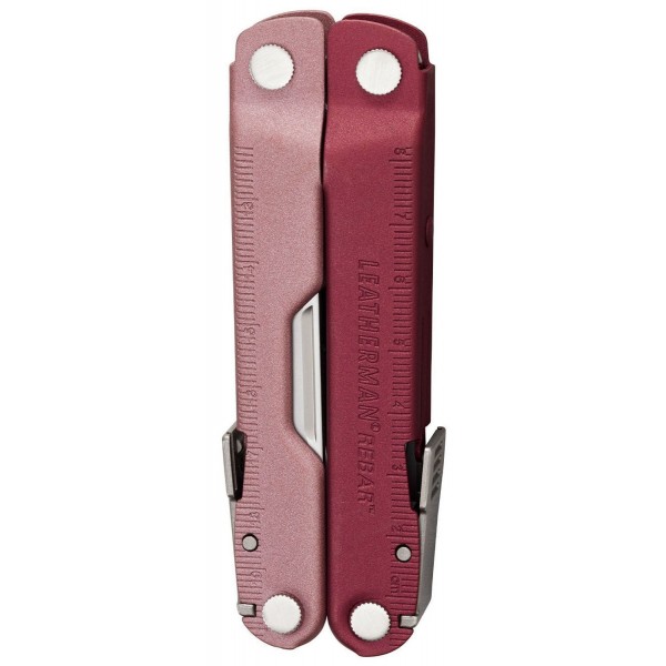 Мультитул Leatherman Rebar Heathered Cranberry, нейлоновый чехол (833317)