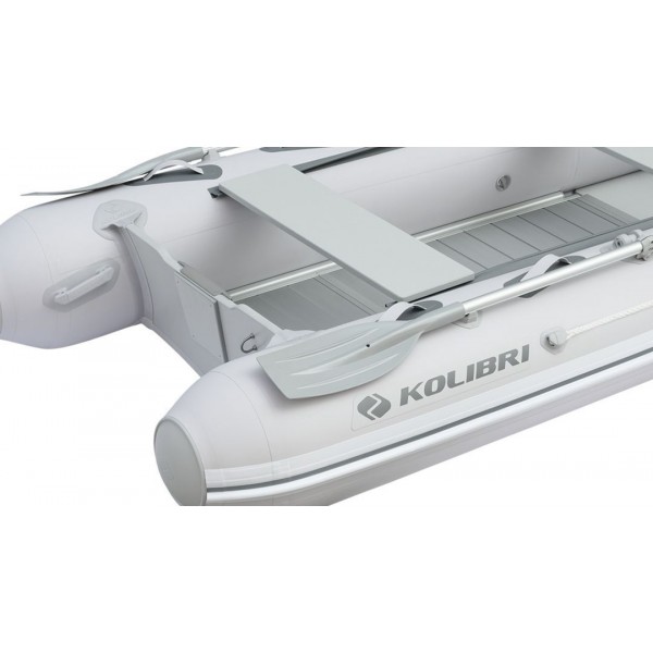 Надувная лодка Колибри KM-330ДХЛ (Kolibri KM-330DXL): моторная килевая с алюминиевым пайолом