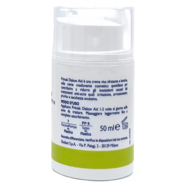 Крем увлажняющий и успокаивающий для кожи с акне / Primak Diakon Aid / Biogena