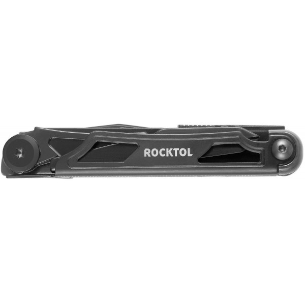 Нож-мультитул Rocktol 12-в-1 в кожаном чехле (ST02B)