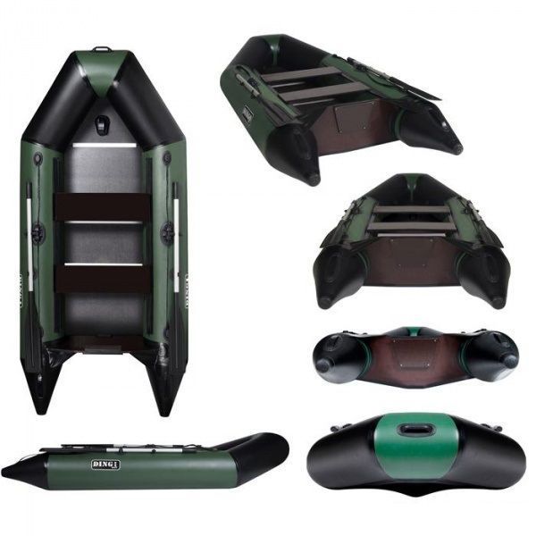 Надувная лодка AquaStar Dingi-Boat D-275-SLD (зеленая)