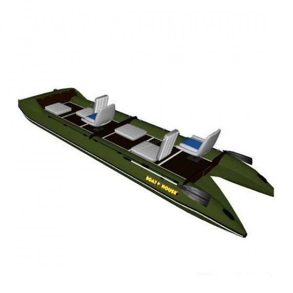 Boathouse Fisher 580 — надувная лодка для рыбалки