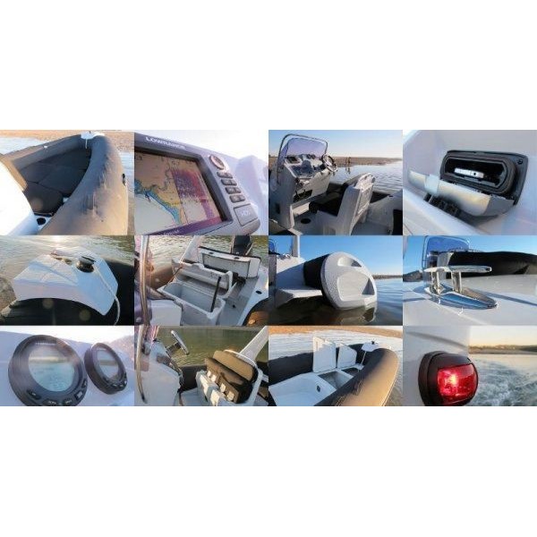Надувная лодка Brig Eagle E650L белая